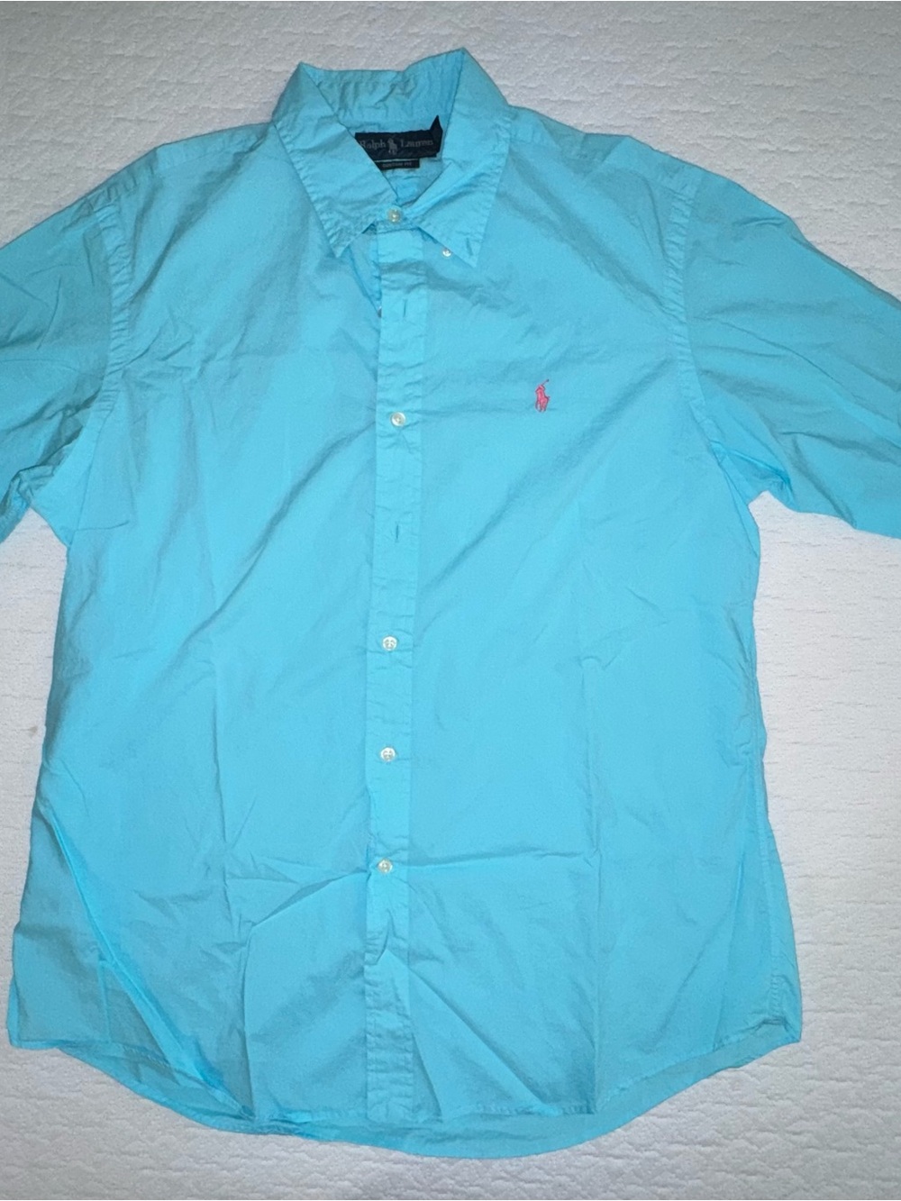 Polo by Ralph Lauren Men’s Large Button-Down Shirt - Custom Fit